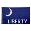 fort moultrie flag south carolina liberty flag revolutionary war cotton 3 x 5 ft.