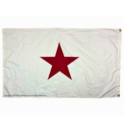 georgia secession flag cotton sewn flags 3 x 5 ft.