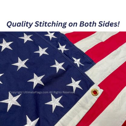 35 star usa flag civil war cotton 3 x 5 ft.