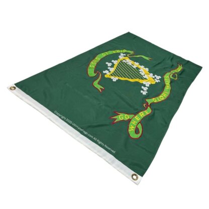sons of erin csa irish flag, irish confederate flag nylon embroidered 3 x 5 ft. (2ply available)