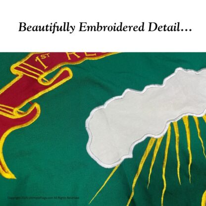 1st regiment irish brigade flag – 3x5 ft cotton sewn civil war irish american flag replica