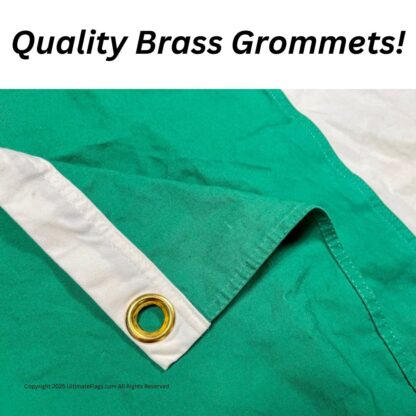 ireland flag sewn cotton flags 3 x 5 ft.