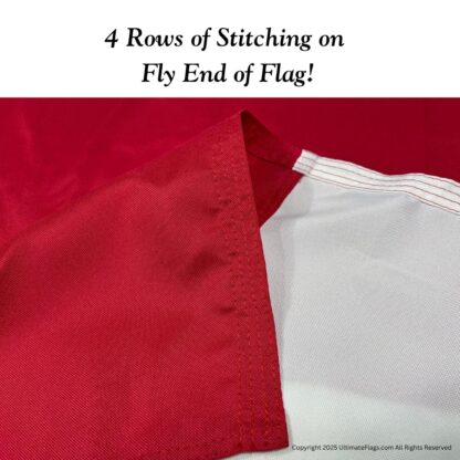 jefferson davis beauvoir home flag double nylon embroidered flag 3 x 5 ft.