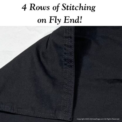 jolly roger flag pirate no patch cotton 3 x 5 ft.