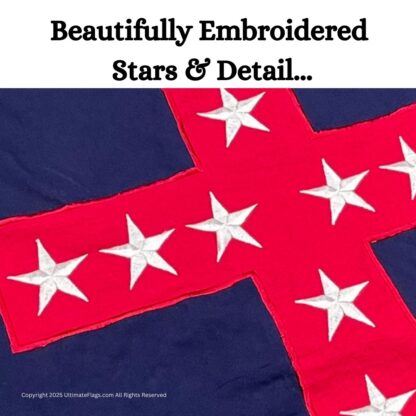 4th kentucky regiment flag orphan brigade cotton 3 x 5 ft.