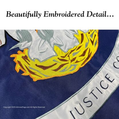 louisiana flag state of la flags sewn outdoor double nylon embroidered 3 x 5 ft.