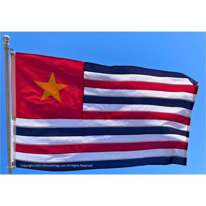 louisiana secession flag louisiana republic flags la confederate sewn outdoor double nylon embroidered 3 x 5 ft.