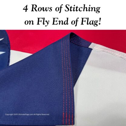 missouri flag state of mo flags sewn outdoor double nylon embroidered 3 x 5 ft.