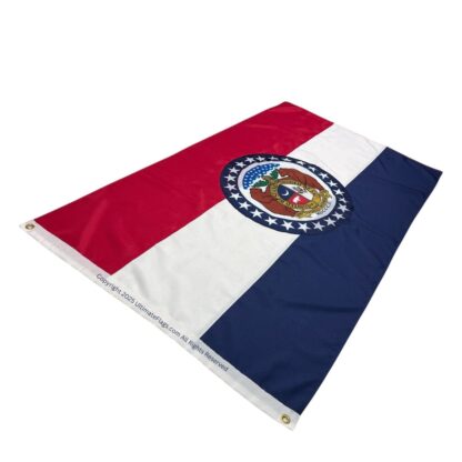 missouri flag state of mo flags sewn outdoor double nylon embroidered 3 x 5 ft.