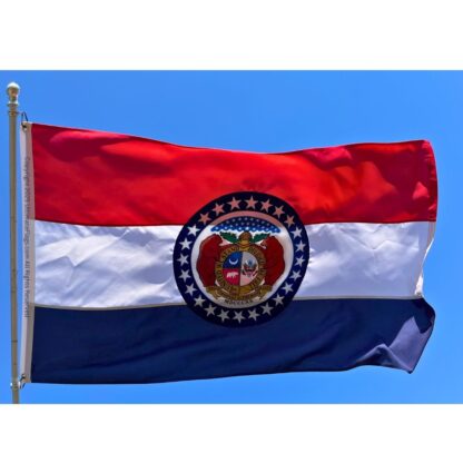 missouri flag state of mo flags sewn outdoor double nylon embroidered 3 x 5 ft.