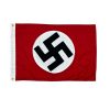 german nazi party flag, historical nazi flag with swastika 2 x 3 ft. cotton