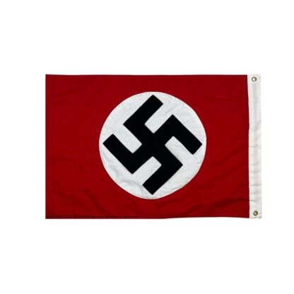 german nazi party flag, historical nazi flag with swastika 2 x 3 ft. cotton