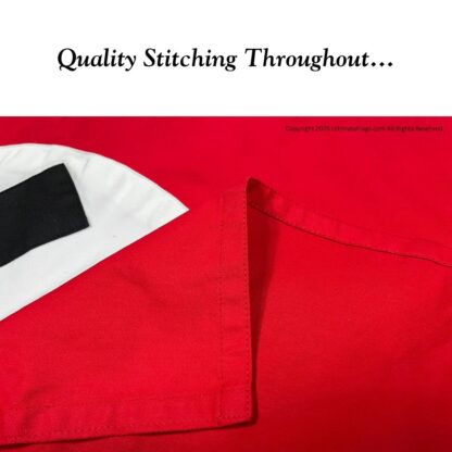 german nazi party flag, historical nazi flag with swastika 2 x 3 ft. cotton