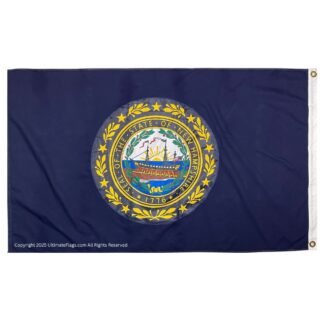 new hampshire flag | nh state flags cotton 3 x 5 ft.