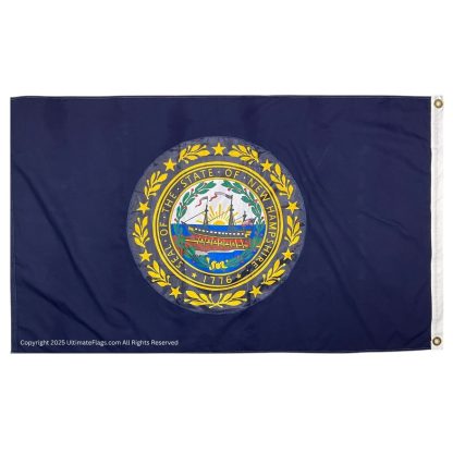 new hampshire flag | nh state flags cotton 3 x 5 ft.