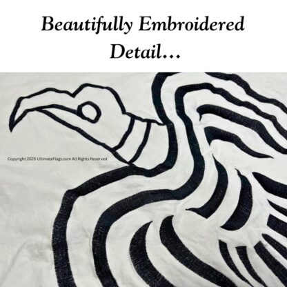 viking raven cotton flag 3 x 4 ft.