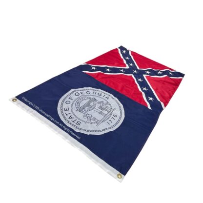 old georgia flag old ga flags state of georgia flag sewn outdoor double nylon embroidered 3x5 4x6 5x8 6x10 8x12 10x15