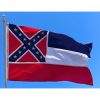Old Mississippi Flag - MS Flags - Mississippi State Flag - Sewn Outdoor Double Nylon Embroidered - 2x3 3x5 4x6 5x8 6x10 ft.