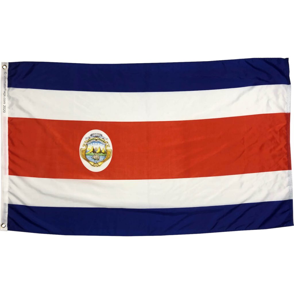 Costa Rica Flag 3 X 5 ft. Standard Ultimate Flags