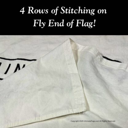 culpeper minutemen flag – 3x5 ft white cotton dont tread on me flags sewn & embroidered revolutionary war replica