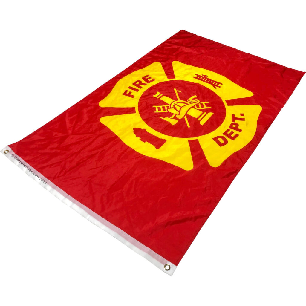 Fire Department Flag / Fire Dept Flags for Sale 3 X 5 ft. Standard