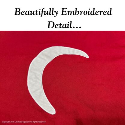 south carolina red cotton flag 3 x 5 ft.