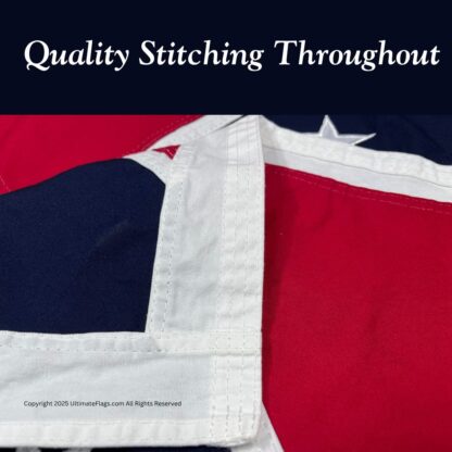 artillery confederate flag with sleeve and ties cotton 38 x 38 inch