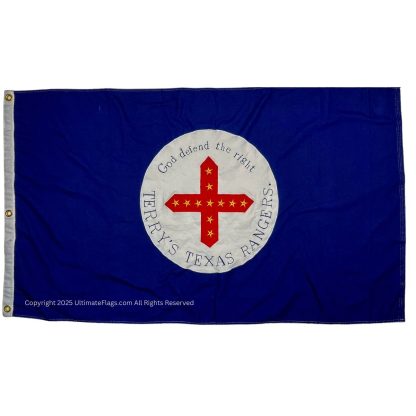 8th texas cavalry regiment cotton flag 3 x 5 ft.