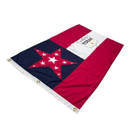 6th texas cavalry cotton flag 3 x 5 ft.