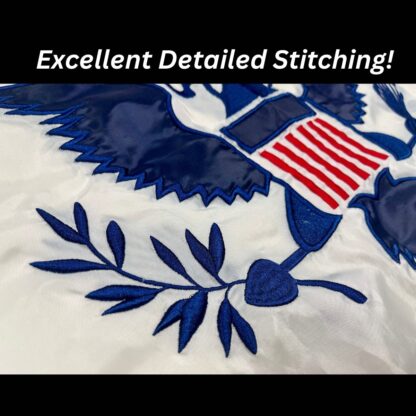 coast guard flag uscg flags for sale double sided double nylon embroidered 3 x 5 ft.