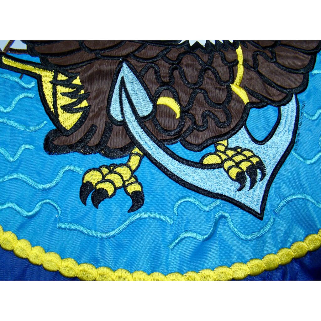 US Navy Flag Double Sided Heavy Duty Embroidered Flags