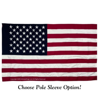 american flag for sale usa flags 50 star cotton sewn multiple sizes with grommets or pole sleeve (2x3 to 6x10 ft)