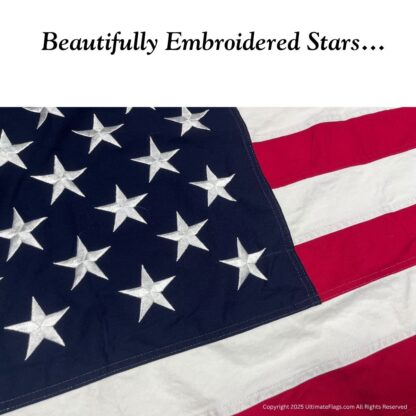 american flag for sale usa flags 50 star cotton sewn multiple sizes with grommets or pole sleeve (2x3 to 6x10 ft)
