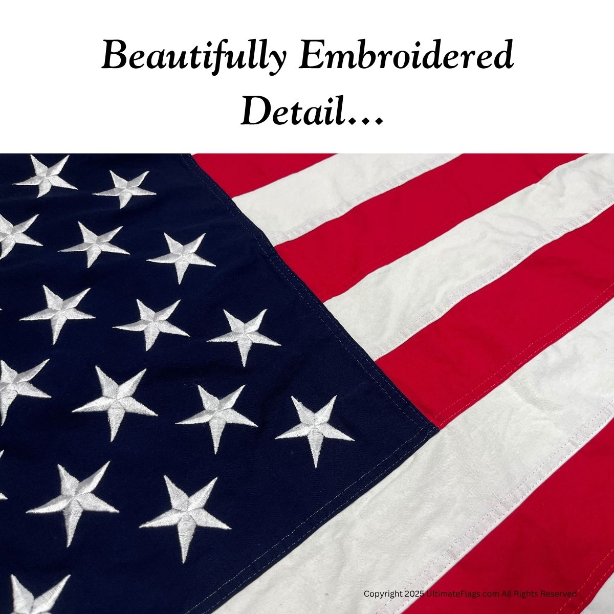 usa flag cotton 50 stars 2x3,3x5,4x6, 5x8, 6x10 grommets and sleeves