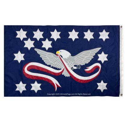 whiskey rebellion flag 1791 whiskey tax rebellion flags sewn outdoor double nylon embroidered 3 x 5 ft.