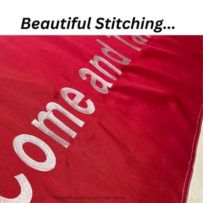texas come & take it flag 3 x 5 ft. 2 ply double nylon embroidered