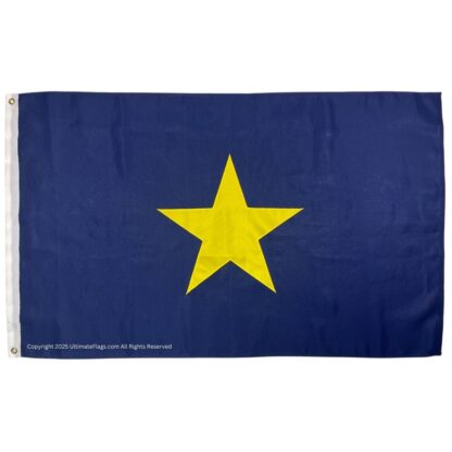 texas republic burnet flag 2 ply double nylon embroidered flag 3 x 5 ft.
