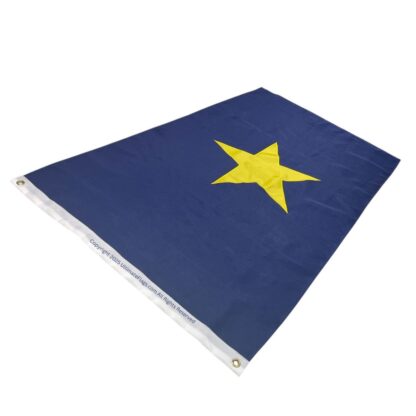 texas republic burnet flag 2 ply double nylon embroidered flag 3 x 5 ft.