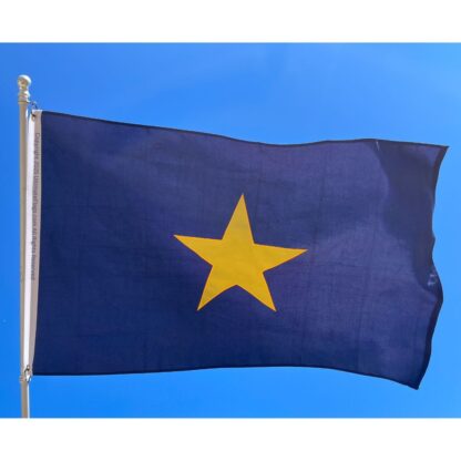 texas republic burnet flag 2 ply double nylon embroidered flag 3 x 5 ft.