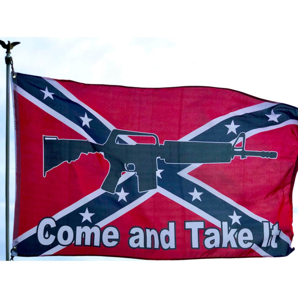 Bold Rebel Come and Take It Flag 3 X 5 ft. Standard Ultimate Flags