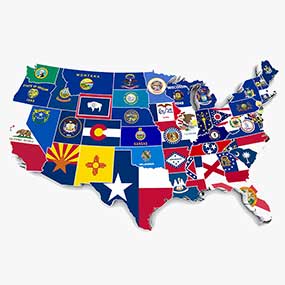 US State Flags
