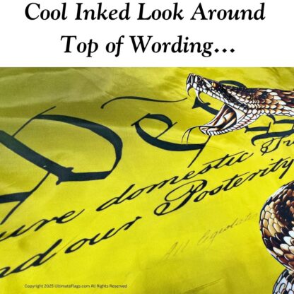 gadsden we the people flag don't tread on me outdoor double sided 3x5 ft