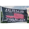 jesus is my savior trump is my president flag for sale