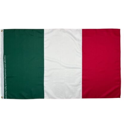 italy flag double nylon embroidered 3 x 5 ft. heavy duty