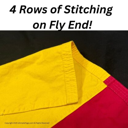 germany flag cotton sewn flags 3 x 5 ft.