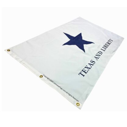 troutman flag texas & liberty double nylon embroidered, double sided 3 x 5 ft.