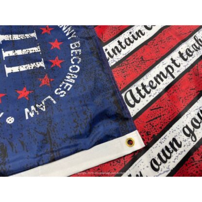when tyranny becomes law flag 3% usa 13 star with 2nd amendment gw quote 3 x 5 ft. standard or double sided