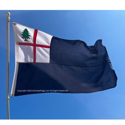 bunker hill flag 3 x 5 ft. double nylon embroidered