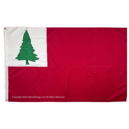 3rd new england flag 3 x 5 ft. double nylon embroidered outdoor