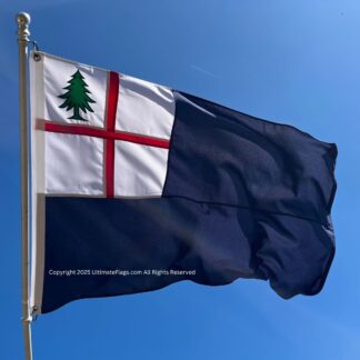 bunker hill flag 3 x 5 ft. double nylon embroidered